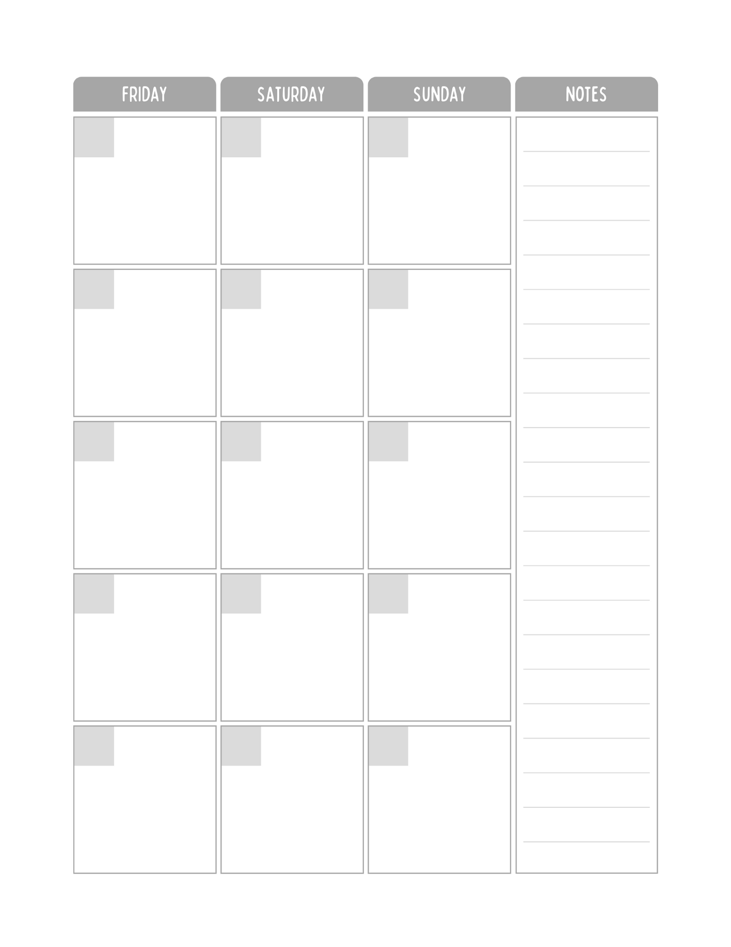 Plan For Success PRINTABLE PAGES